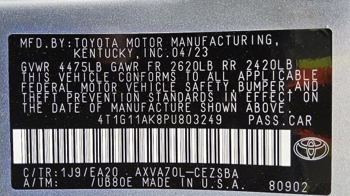 Toyota Camry SE NIGHT SHADE 2023