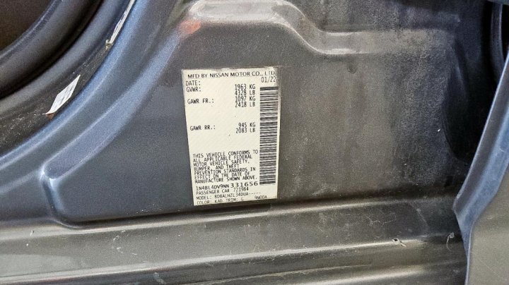 Nissan Altima SV 2022
