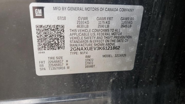 Chevrolet Equinox LT 2019