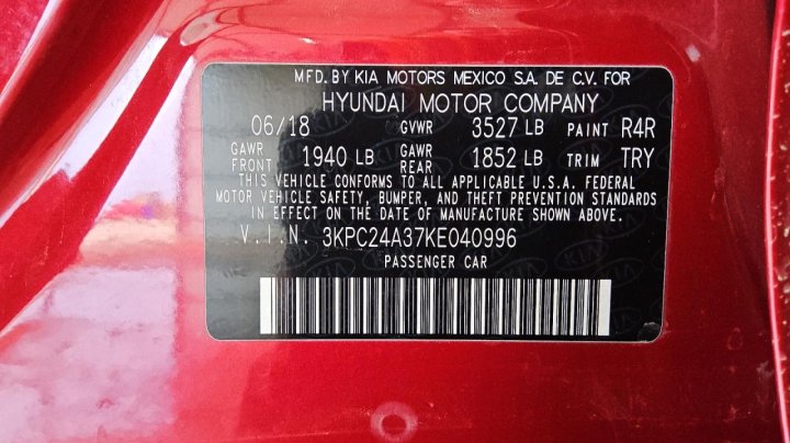 Hyundai ACCENT SE 2019