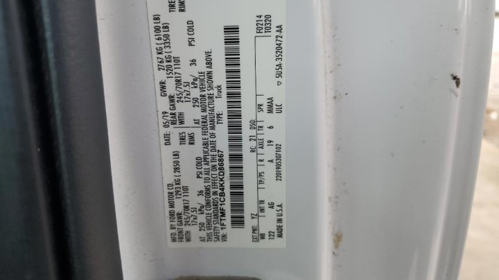 Ford F150  2019