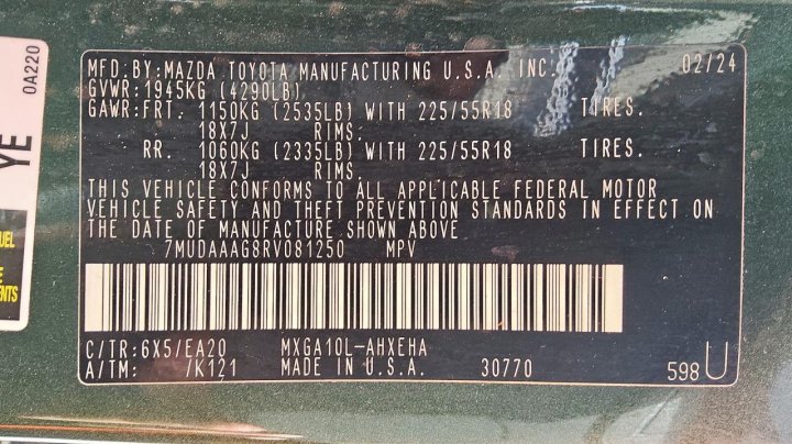 Toyota COROLLA CROSS XLE 2024