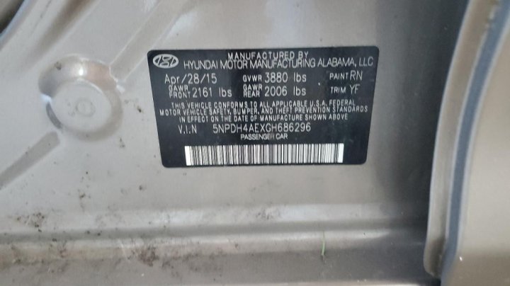 Hyundai Elantra SE 2016