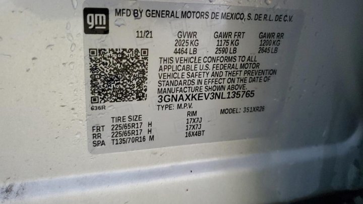 Chevrolet Equinox LT 2022
