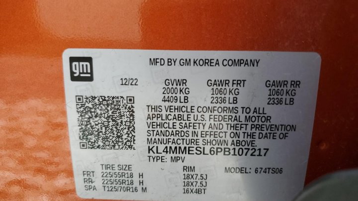Buick ENCORE GX SELECT 2023