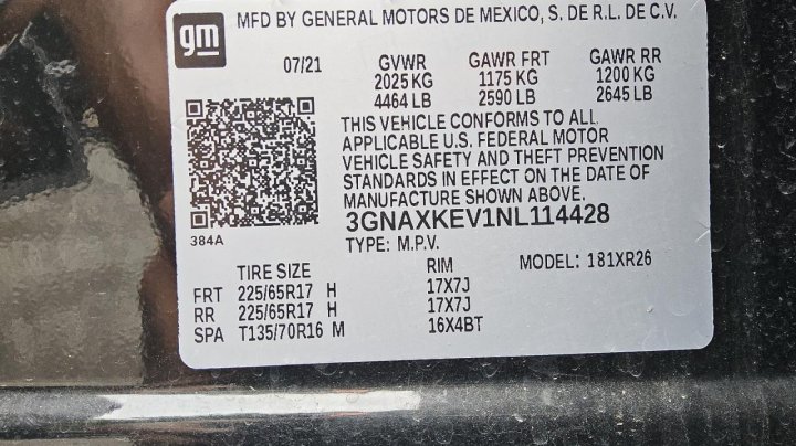 Chevrolet Equinox LT 2022