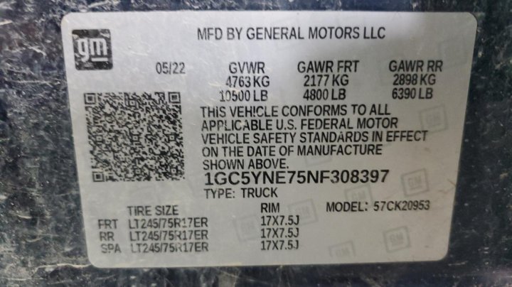 Chevrolet Silverado K2500 HEAVY DUTY LT 2022