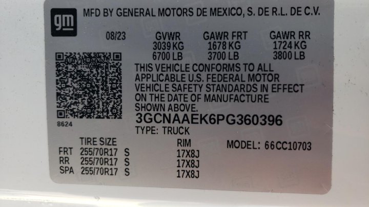 Chevrolet Silverado C1500 2023