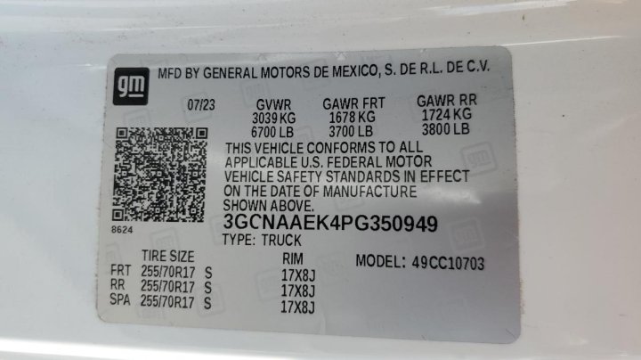 Chevrolet Silverado C1500 2023