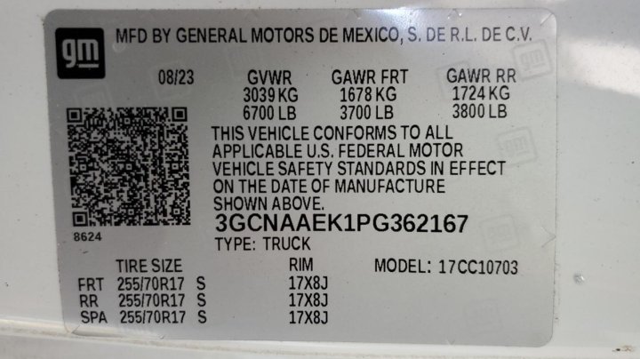 Chevrolet Silverado C1500 2023