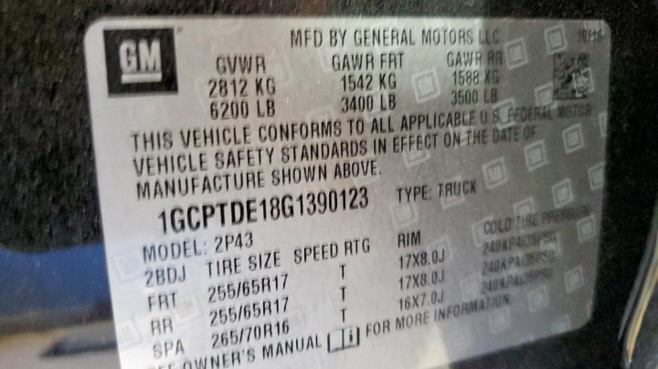 Chevrolet Colorado Z71 2016