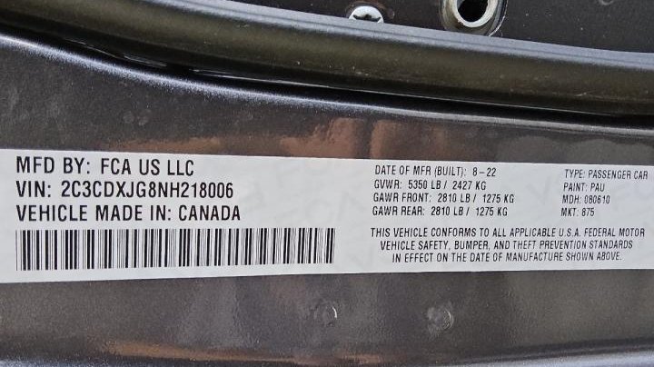 Dodge Charger SXT 2022
