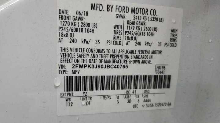 Ford EDGE  2018