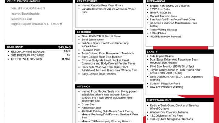 Toyota 4runner  2024
