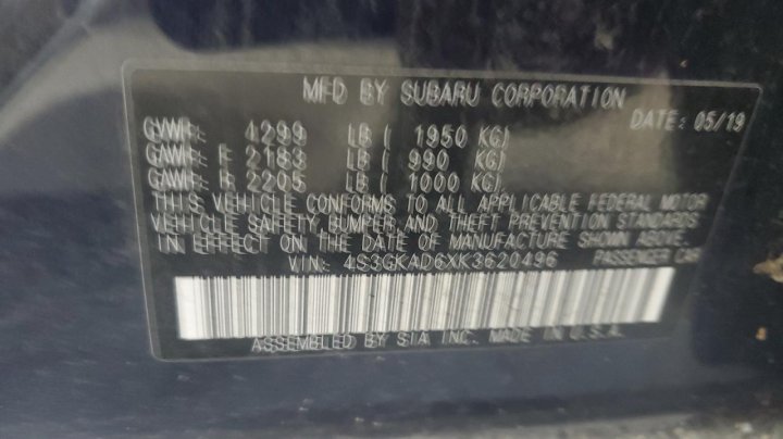Subaru Impreza PREMIUM 2019