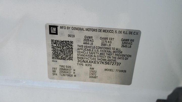 Chevrolet Equinox LT 2019