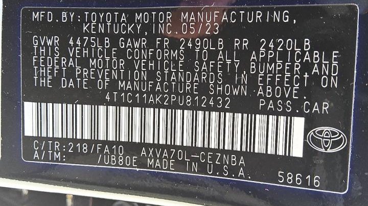 Toyota Camry  2023