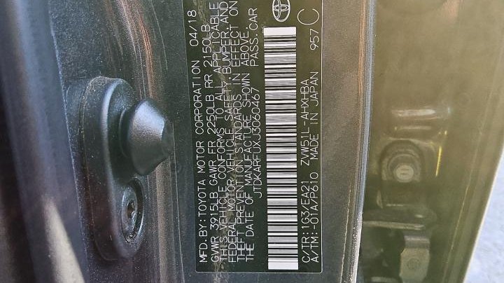 Toyota Prius  2018