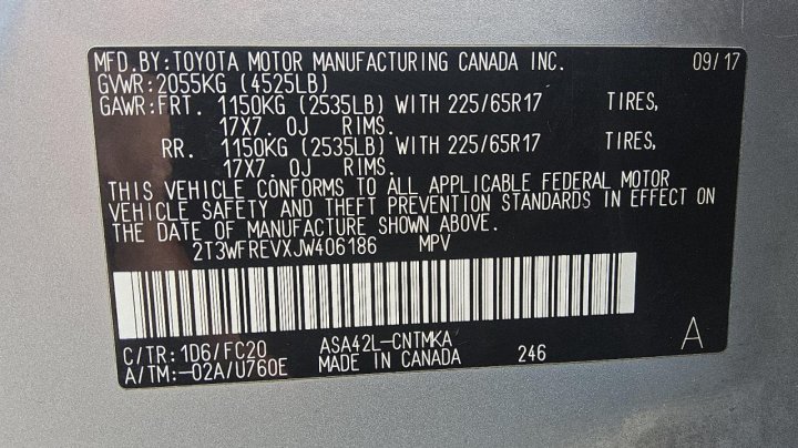 Toyota RAV4  2018