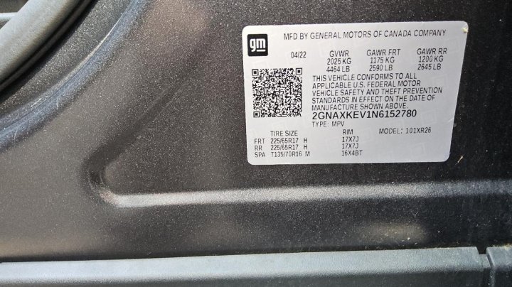 Chevrolet Equinox  2022