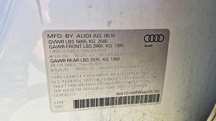 Audi Q5 Premium Plus S-Line 2017