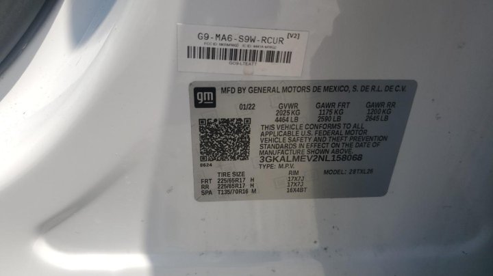 GMC TERRAIN SLE 2022