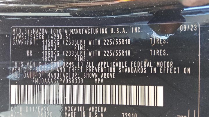 Toyota COROLLA CROSS XLE 2023