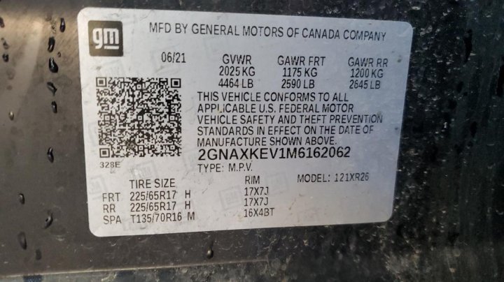 Chevrolet Equinox LT 2021