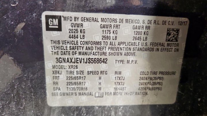 Chevrolet Equinox LT 2018