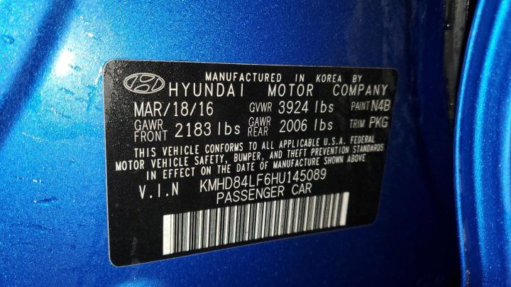 Hyundai Elantra SE 2017