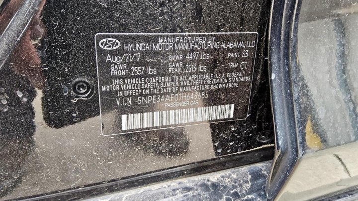 Hyundai SONATA SPORT 2018