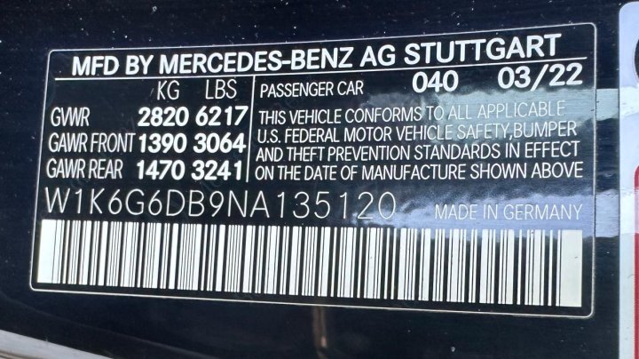 Mercedes-Benz S  2022