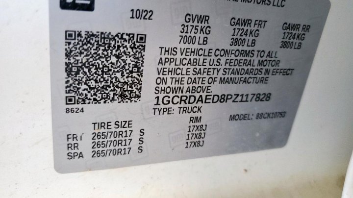 Chevrolet Silverado K1500 2023