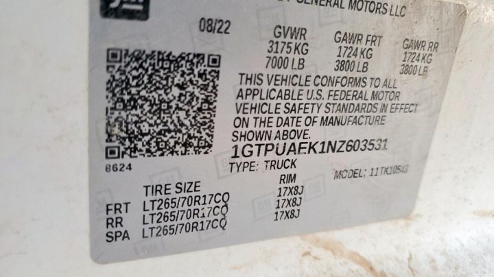 GMC Sierra K1500 2022
