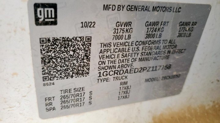 Chevrolet Silverado K1500 2023