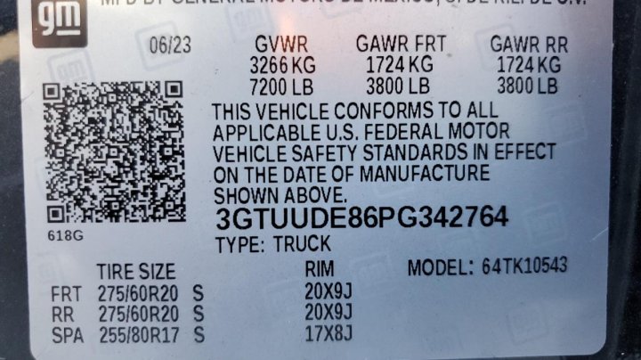 GMC Sierra K1500 SLT 2023