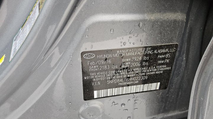 Hyundai Elantra SE 2017