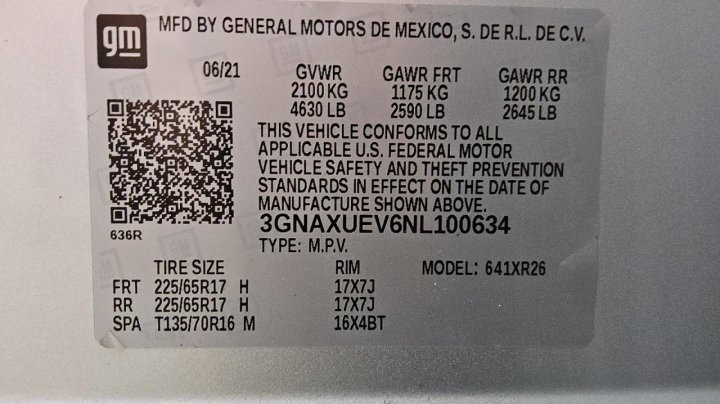 Chevrolet Equinox LT 2022