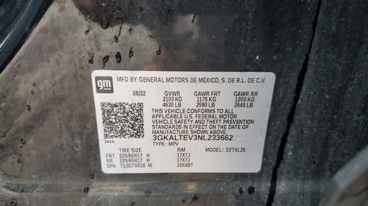 GMC TERRAIN SLE 2022