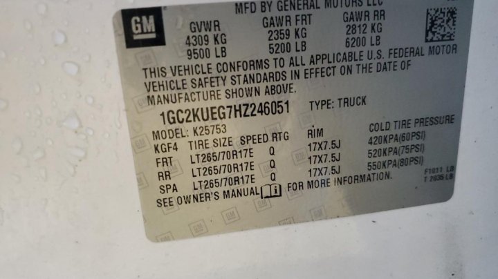 Chevrolet Silverado K2500 HEAVY DUTY 2017