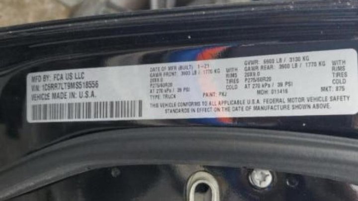 RAM 1500 CLASSIC SLT 2021