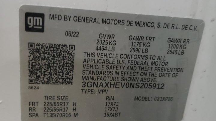 Chevrolet Equinox LS 2022