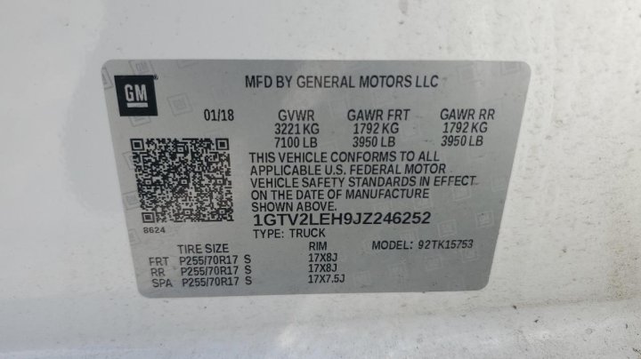 GMC Sierra K1500 2018