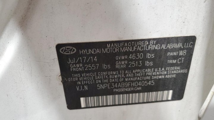 Hyundai SONATA SPORT 2015