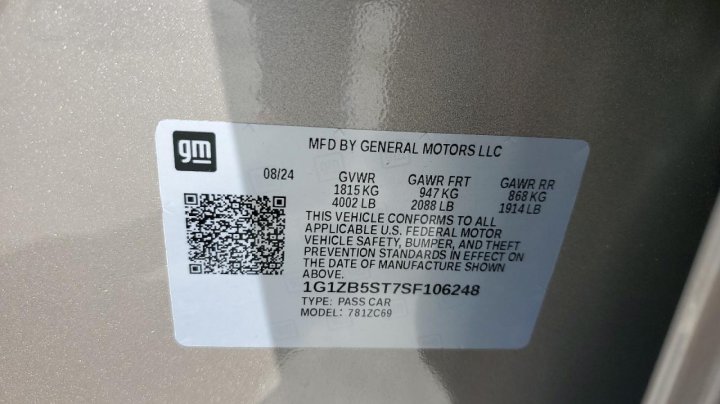 Chevrolet Malibu LS 2025