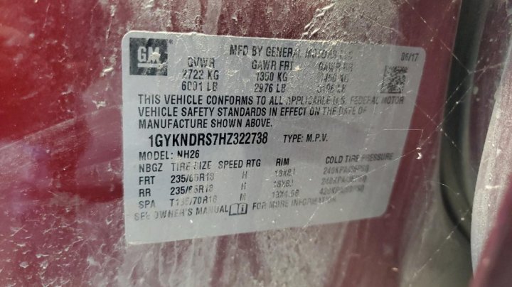 Cadillac XT5 LUXURY 2017