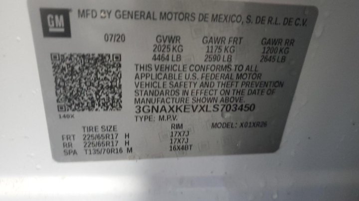 Chevrolet Equinox LT 2020