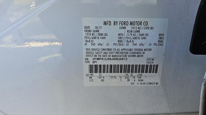 Ford EDGE  2018