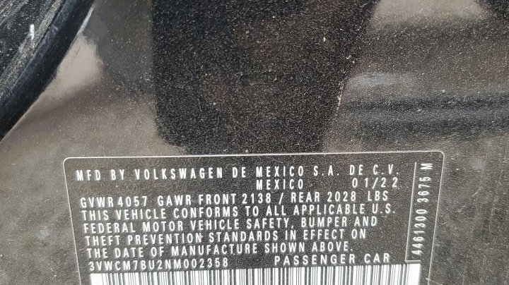 Volkswagen JETTA  2022
