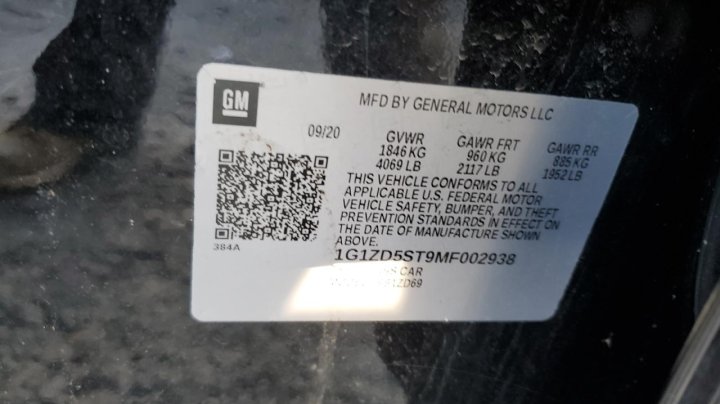 Chevrolet Malibu  2021